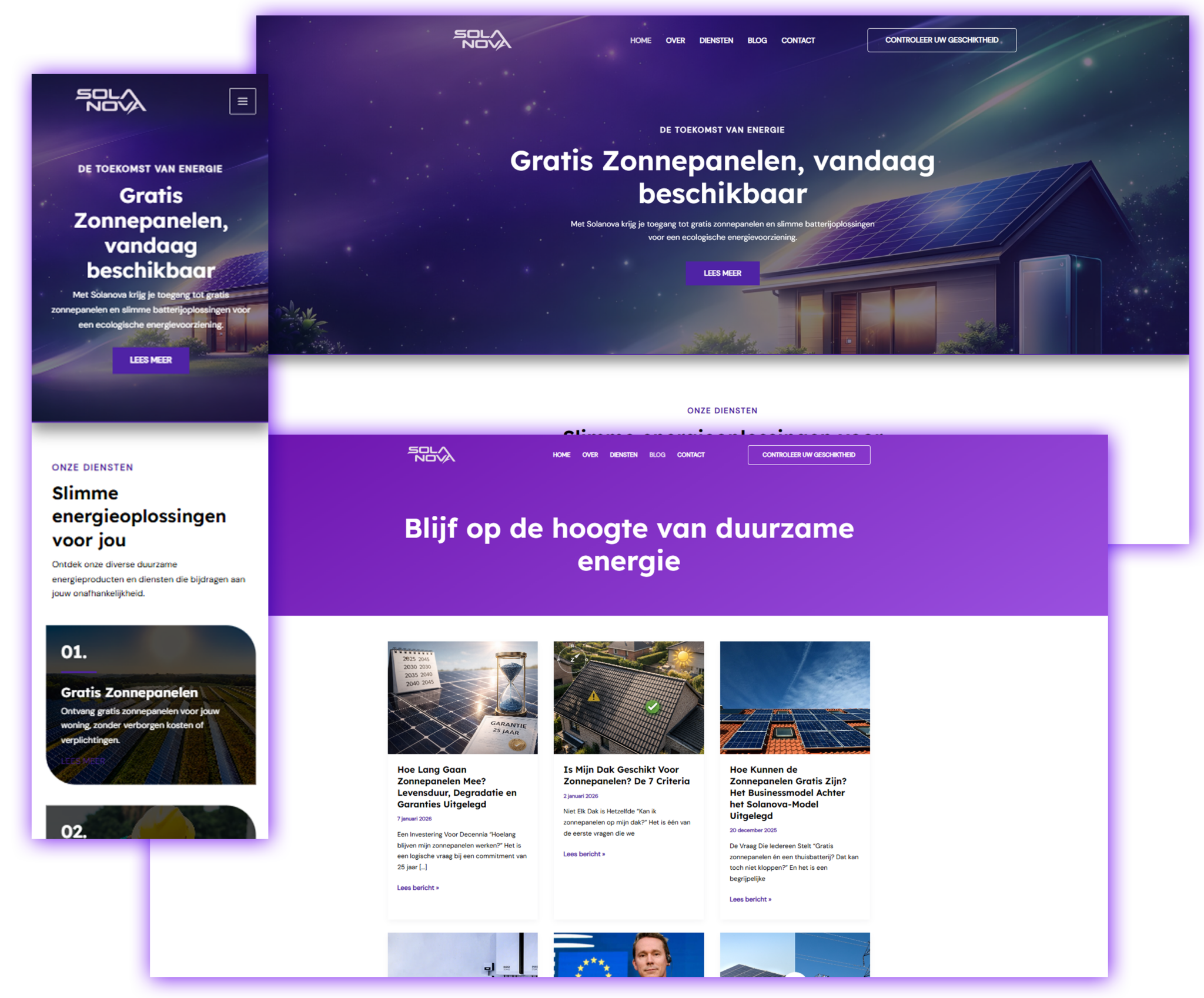 solanova web display