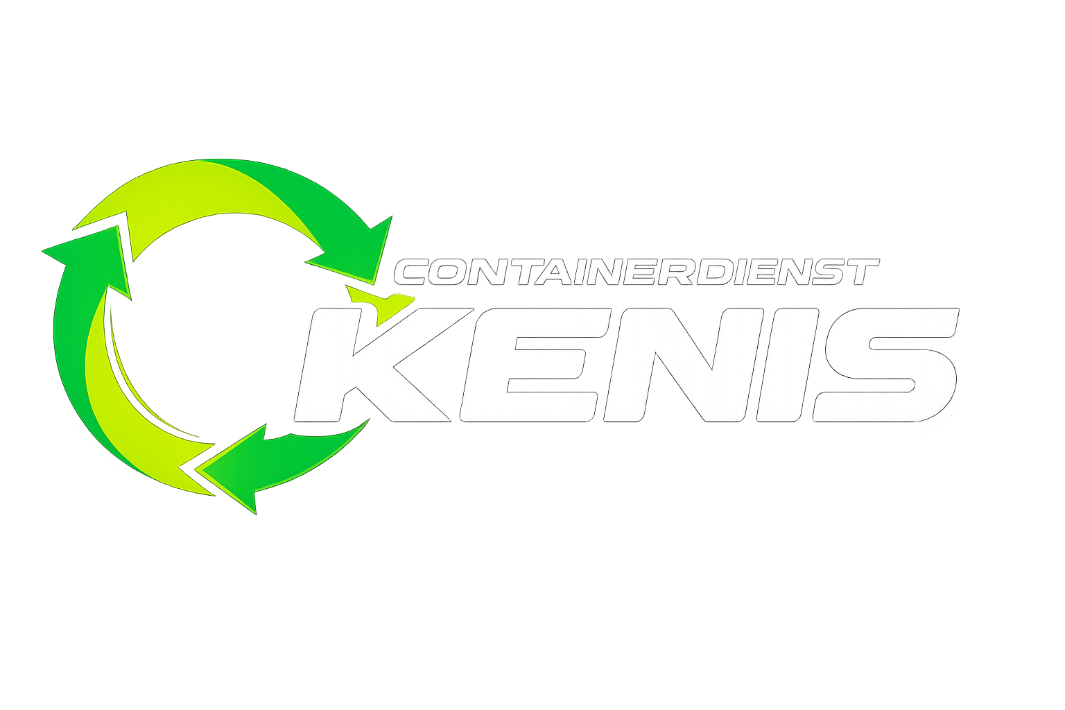 logo kenis container wit